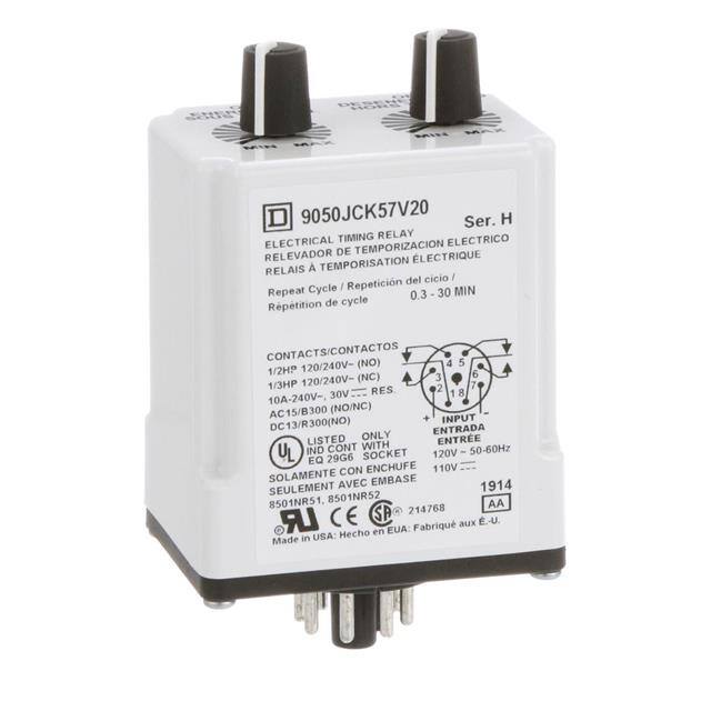 9050JCK57V20 Schneider Electric  Time Delay Relays